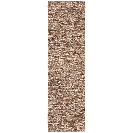 Safavieh 2 ft.3 in. x 8 ft. Natura Runner Area Rug Beige & Taupe NAT261B-28